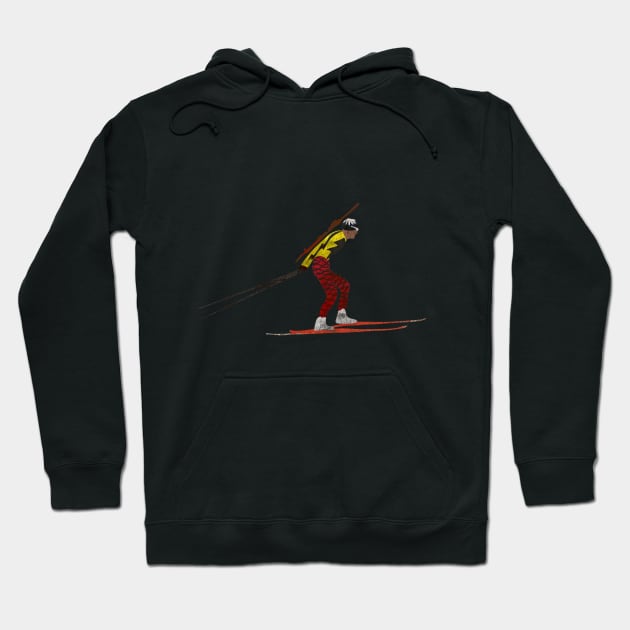 Biathlon Hoodie by louweasely